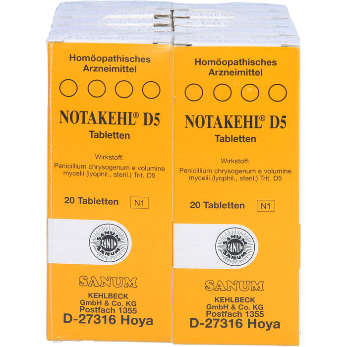 NOTAKEHL D5 Tabletten, 200 St. Tabletten