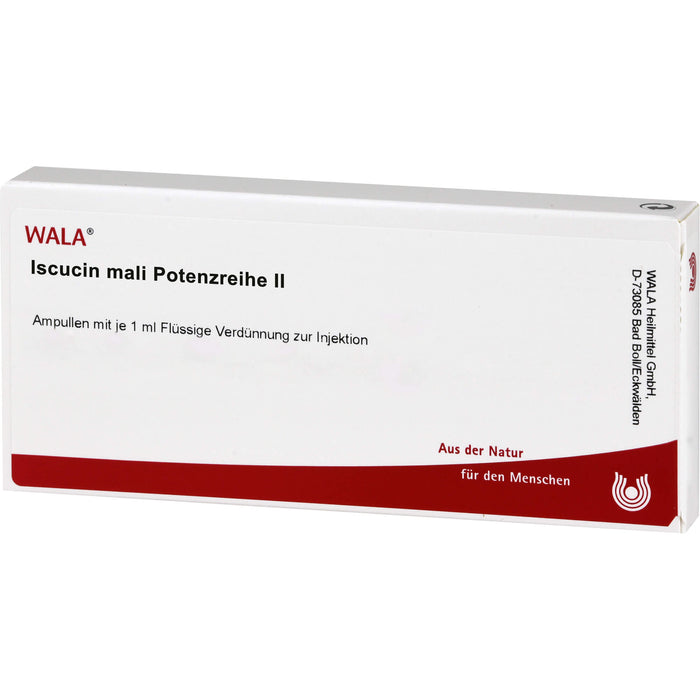 WALA Iscucin Mali Potenzreihe II, 10 pc Ampoules