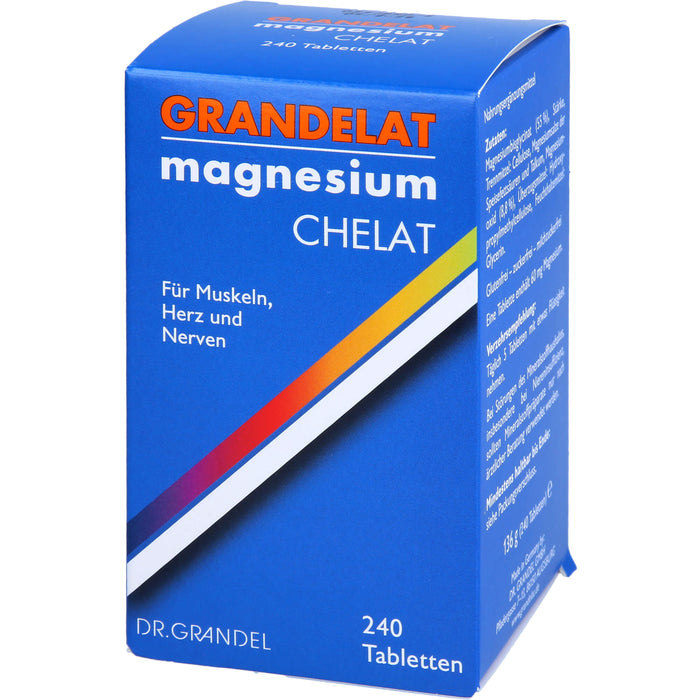 Dr. Grandel Grandelat Magnesium Chelat Tabletten, 240 pcs. Tablets