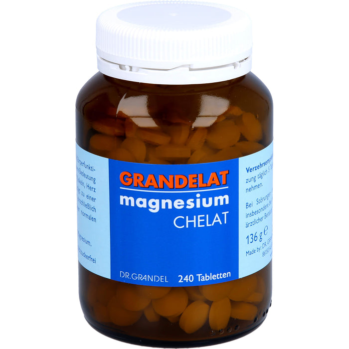 Dr. Grandel Grandelat Magnesium Chelat Tabletten, 240 pcs. Tablets