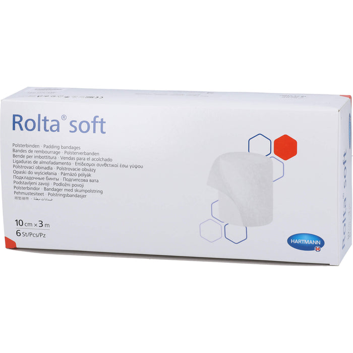 HARTMANN Rolta soft Synthetik-Wattebinden 3 m x 10 cm, 5 pcs. Pack