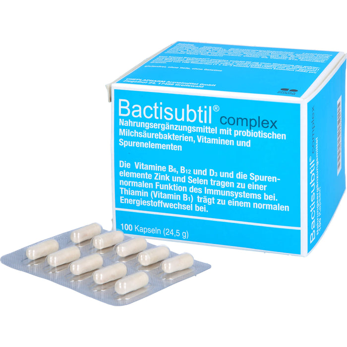 Bactisubtil Complex Kapseln, 100 St KAP