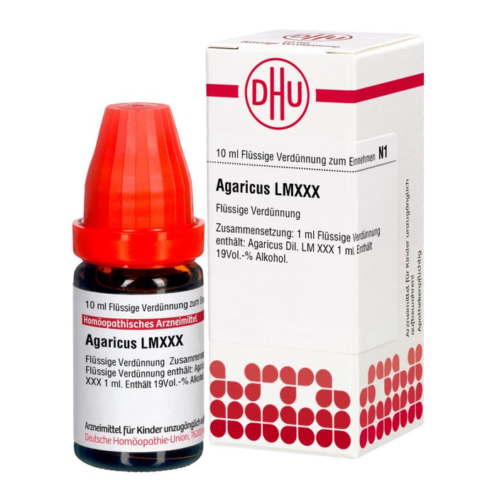 Agaricus LM XXX DHU Dilution, 10 ml Lösung