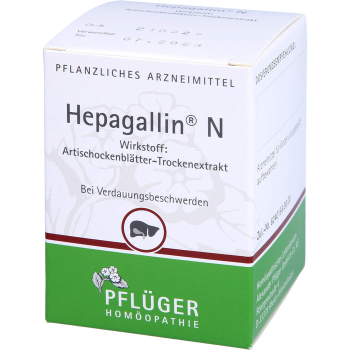 Hepagallin N, 100 St DRA