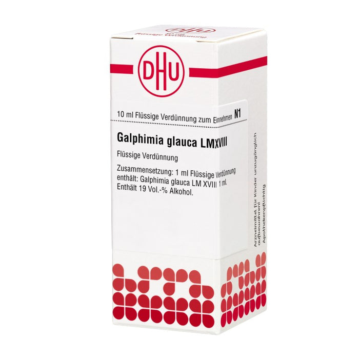 Galphimia glauca LM XVIII DHU Dilution, 10 ml Lösung