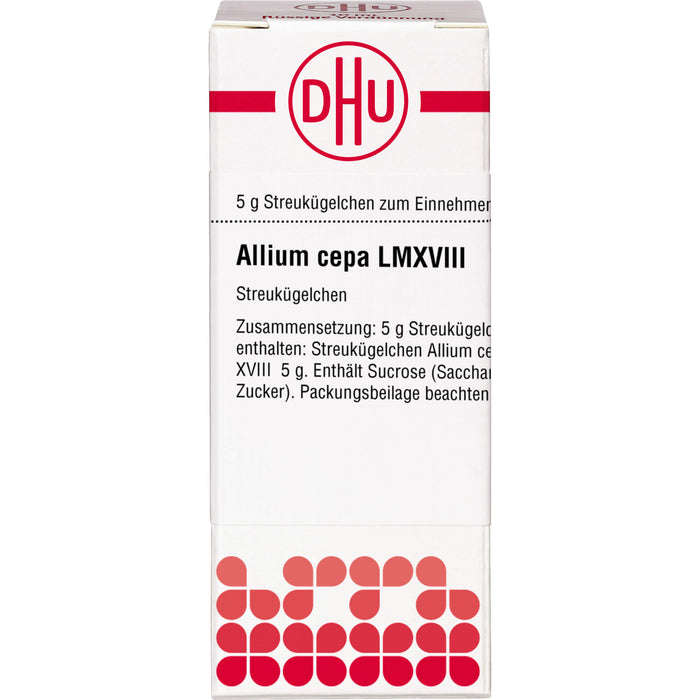 DHU Allium cepa LM XVIII Streukügelchen, 5 g Globules