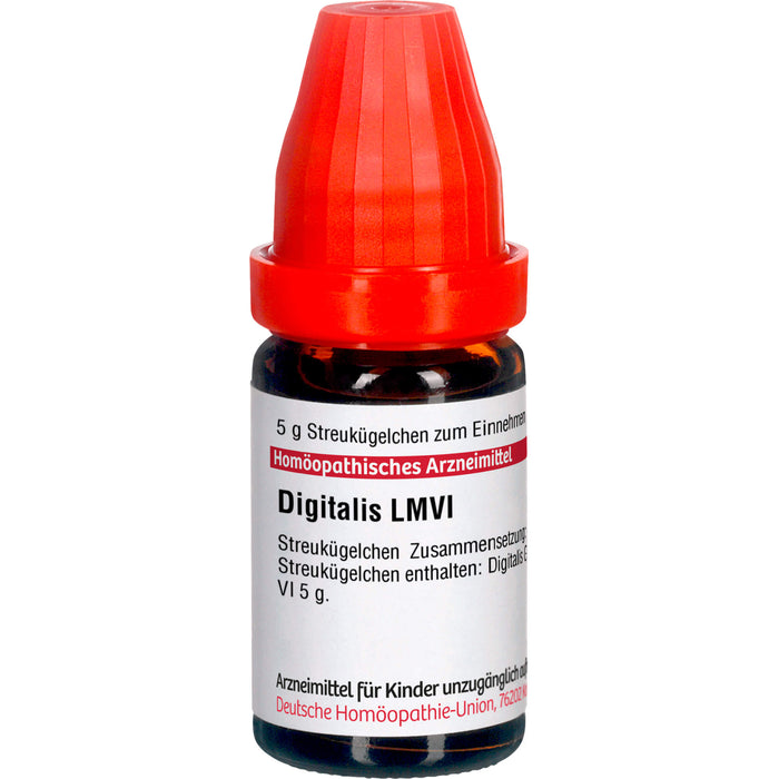 DHU Digitalis LM VI Streukügelchen, 5 g Globules