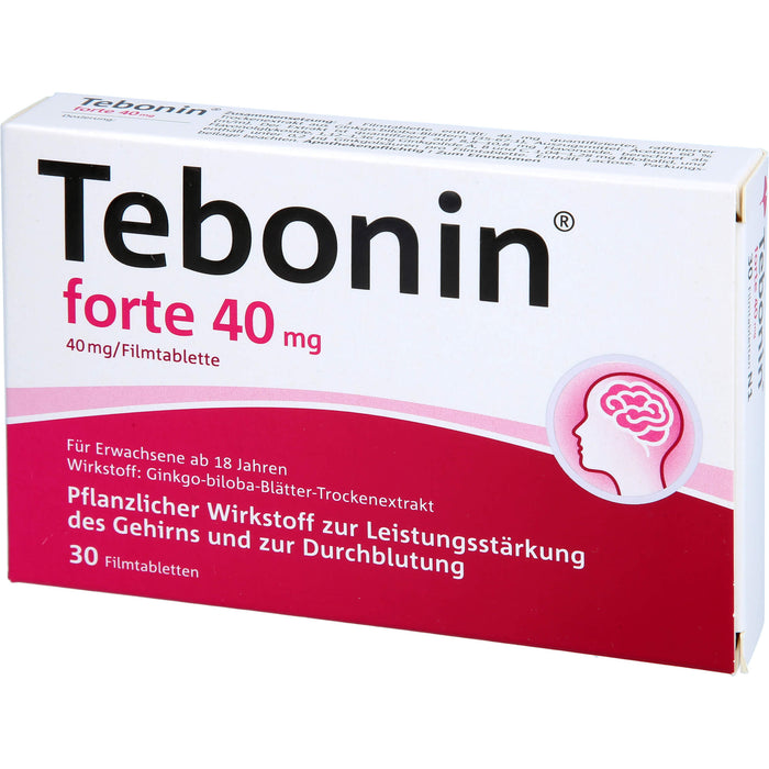 Tebonin forte 40 mg Tabletten, 30 pcs. Tablets