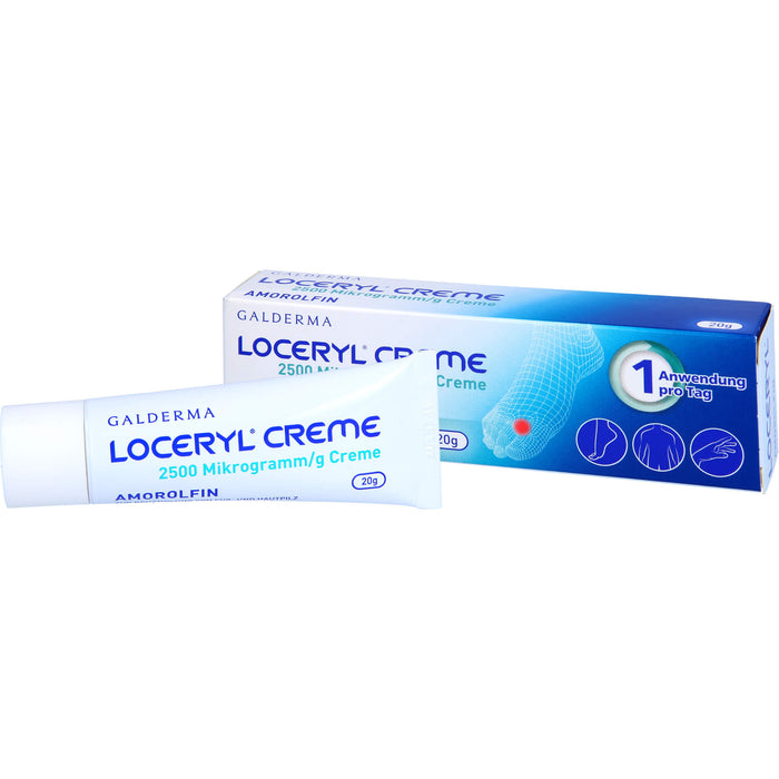 Loceryl Creme bei Fuß- und Hautpilz, 20 g Cream