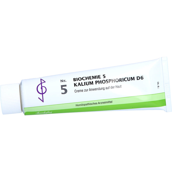 Biochemie 5 Kalium phosphoricum Bombastus D6 Creme, 100 ml CRE