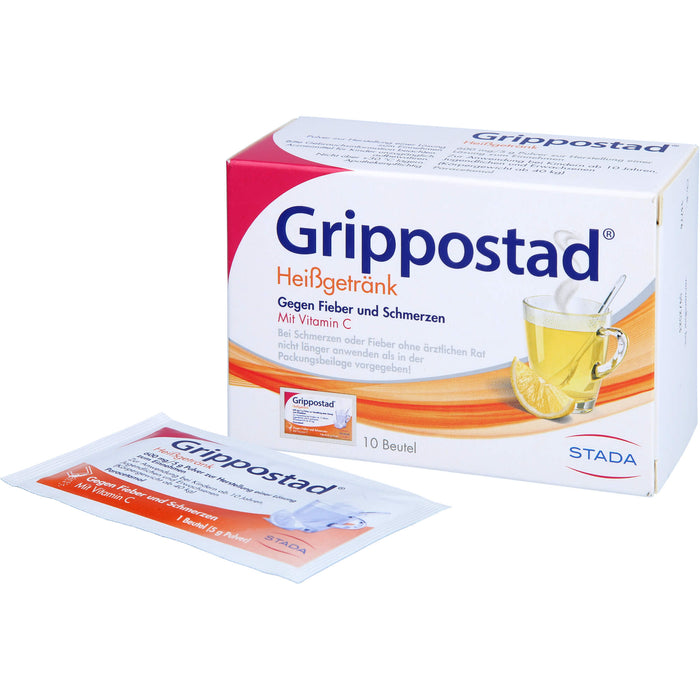 Grippostad Heißgetränk Pulver, 10 pcs. Sachets