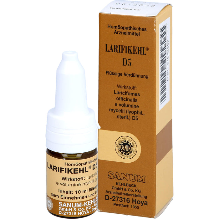 Larifikehl D5 Tropf., 10 ml TRO