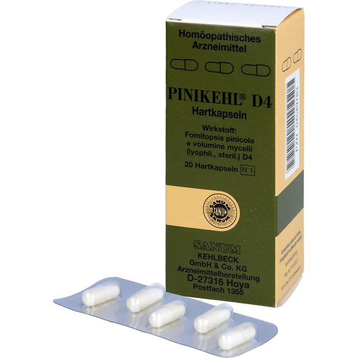 PINIKEHL D4 Hartkapseln, 20 pc Capsules