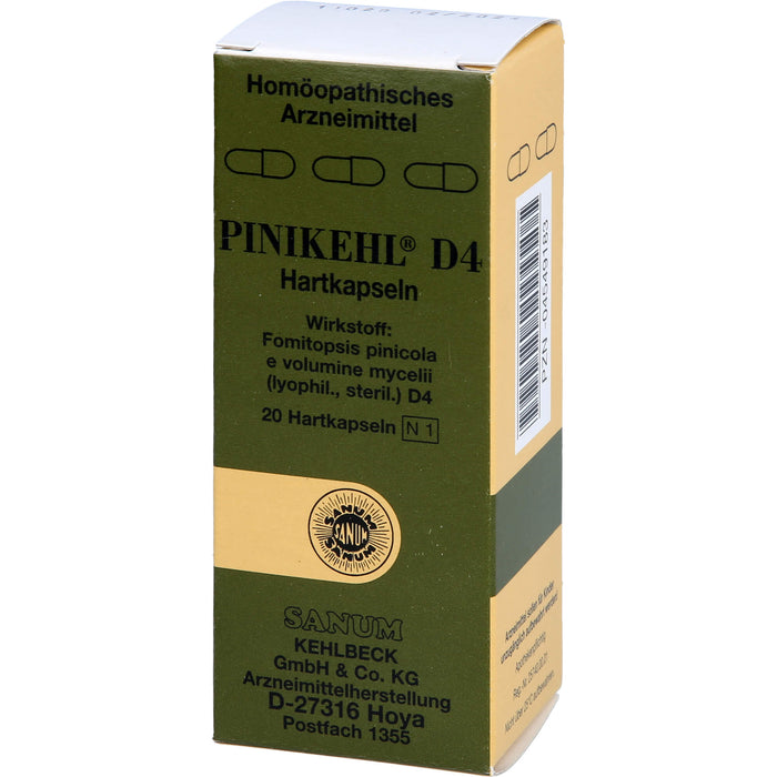 PINIKEHL D4 Hartkapseln, 20 pcs. Capsules