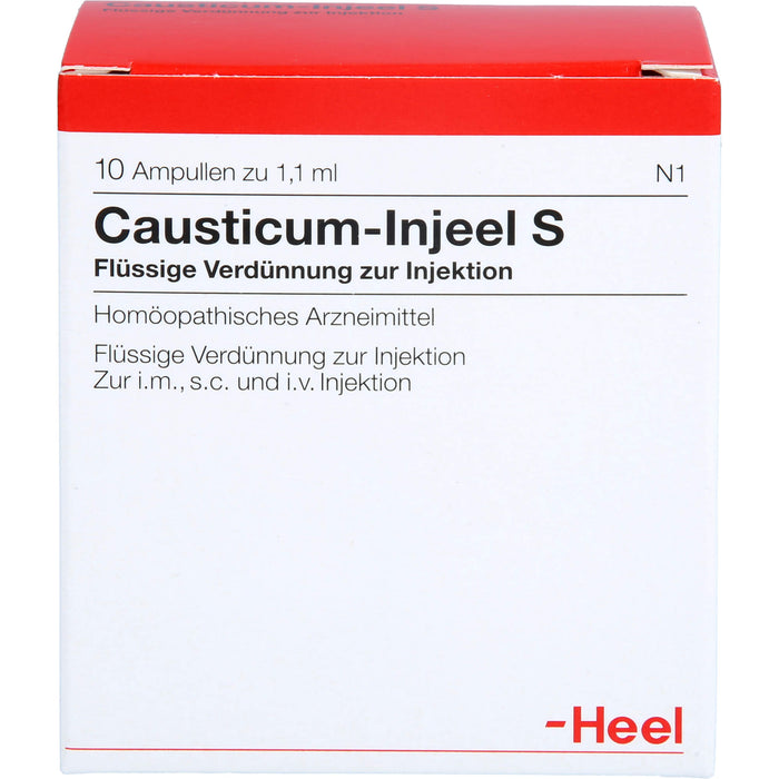 Causticum Injeel S Amp., 10 St. Ampullen