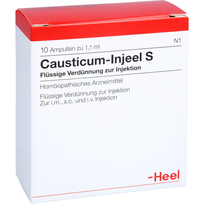 Causticum Injeel S Amp., 10 pc Ampoules