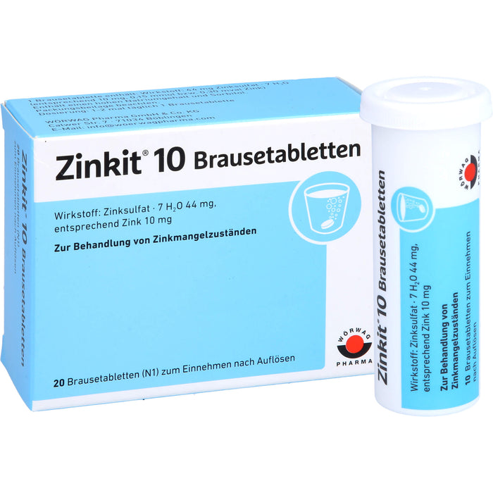 Zinkit 10 Brausetabletten, 20 St. Tabletten