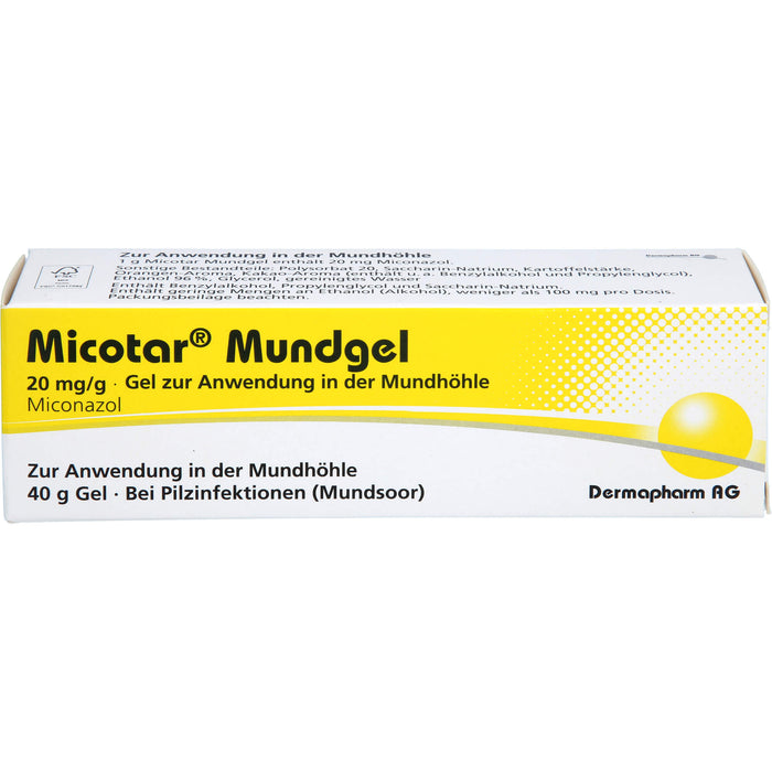 Micotar Mundgel 20 mg/g Gel zur Anwendung in der Mundhöhle, 40 g Gel