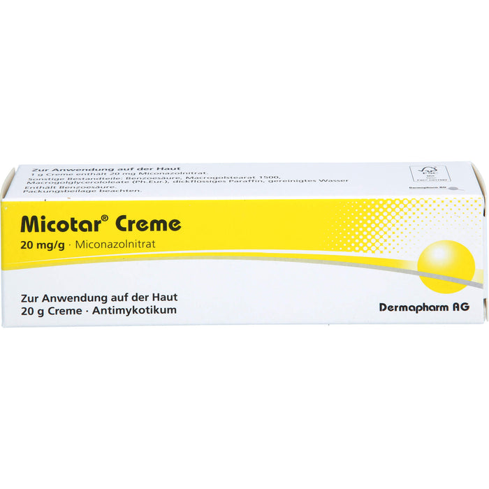 Micotar Creme, 20 g Cream