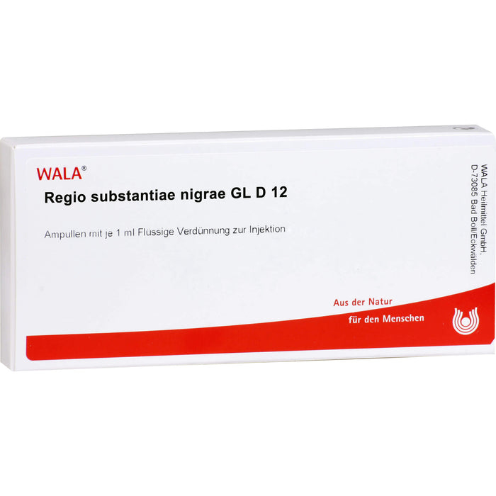 Regio Subst. Nigrae Gl D12 Wala Ampullen, 10X1 ml AMP