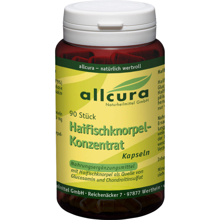 allcura Haifischknorpel-Konzentrat Kapseln, 90 pc Capsules