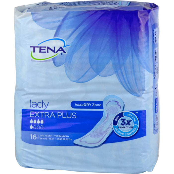 TENA Lady Extra Plus Einlagen, 16 pc Dépôts