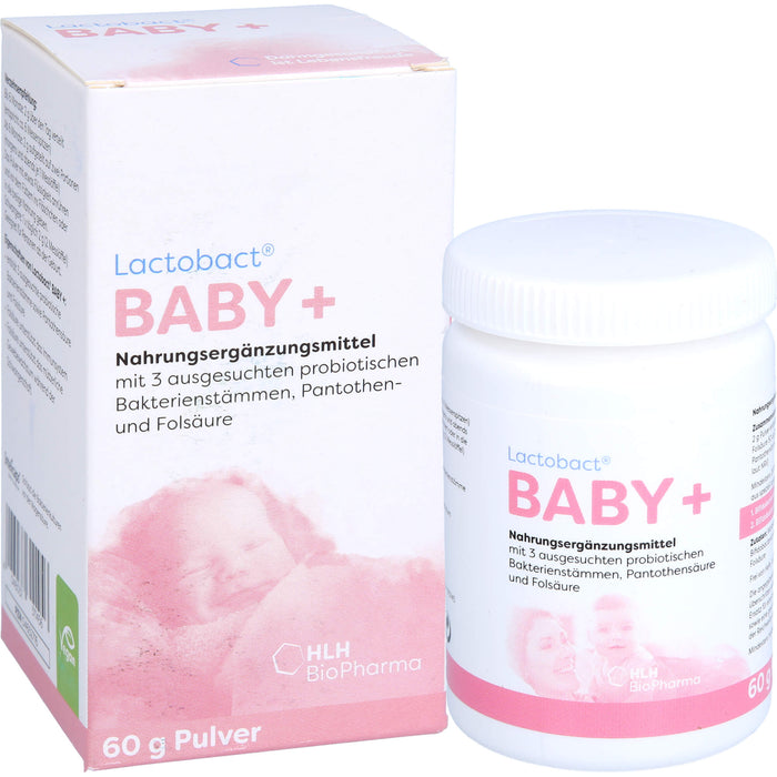 Lactobact Baby Pulver Darmaufbau ab dem Tag der Geburt, 60 g Poudre