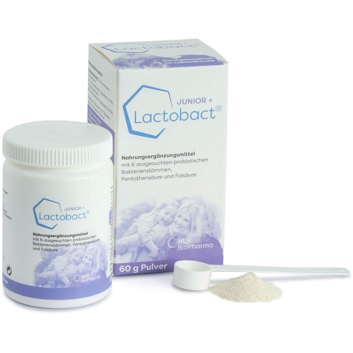 Lactobact Junior+ Pulver, 60 g Pulver