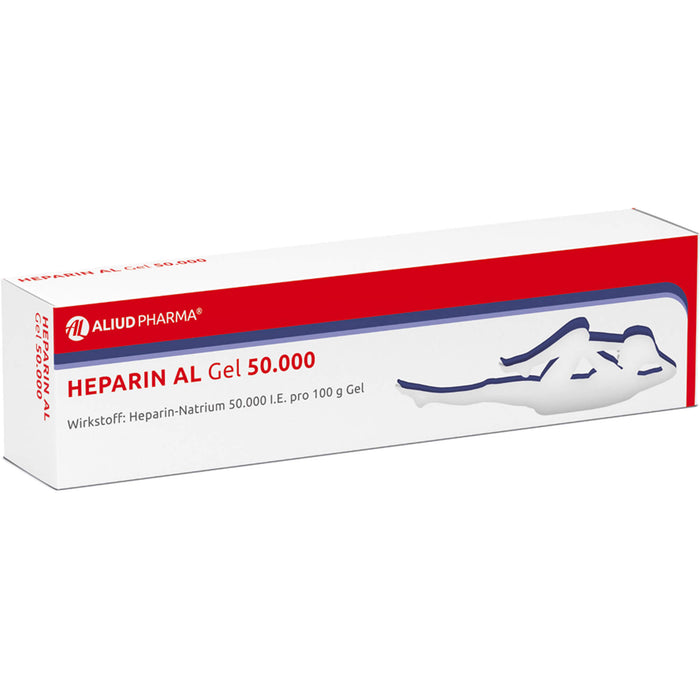 Heparin AL Gel 50.000 bei Schwellungen, 100 g Gel