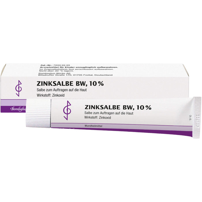 Bombastus Zinksalbe BW, 10% Wundheilmittel, 50 ml Onguent