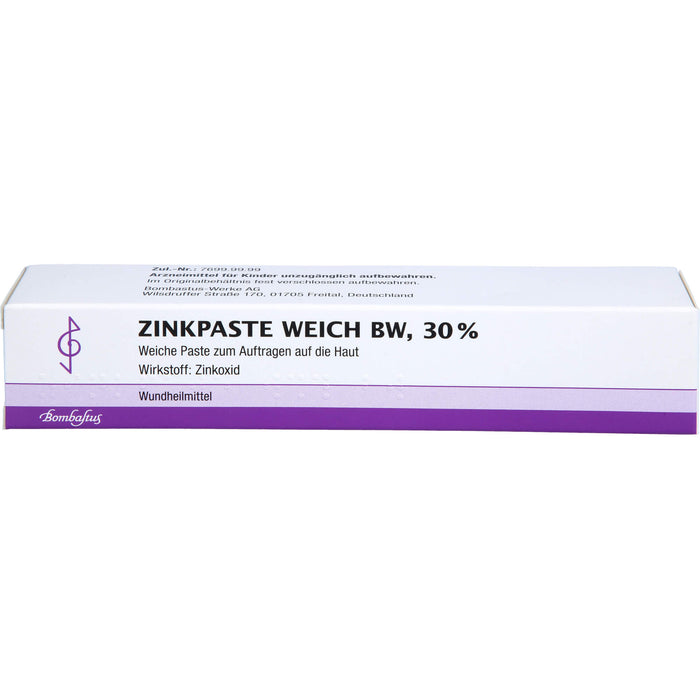 Bombastus Zinkpaste, weich BW, 50 ml Crème