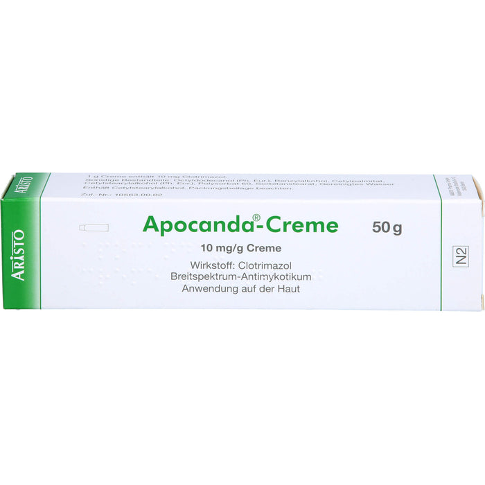 Apocanda-Creme Breitspektrum-Antimykotikum, 50 g Cream