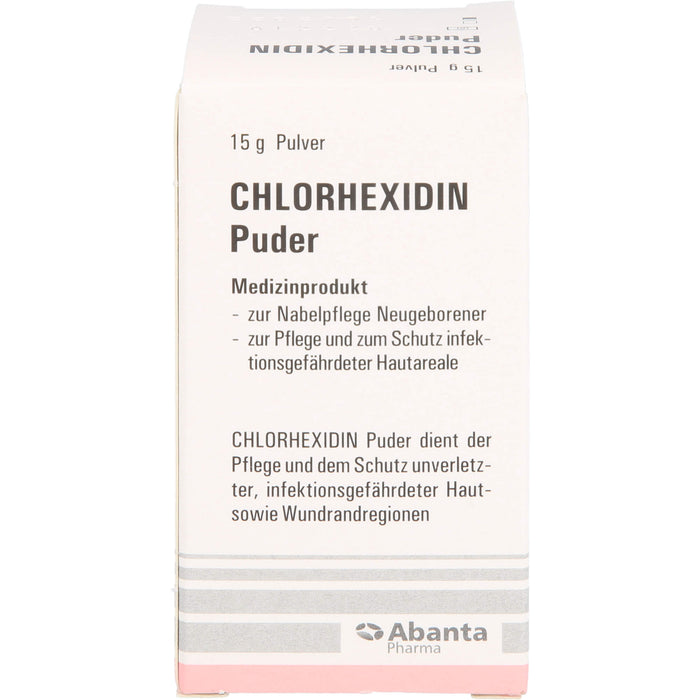 Abanta Pharma Chlorhexidin Puder, 15 g Puder