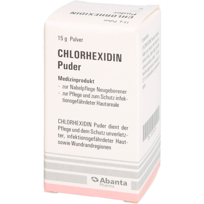 Abanta Pharma Chlorhexidin Puder, 15 g Powder