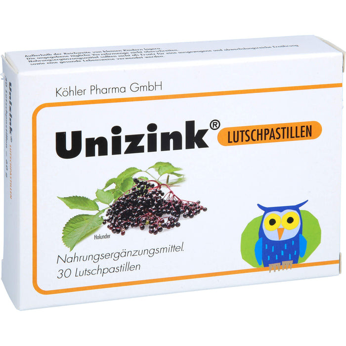 Unizink Lutschpastillen, 30 pcs. Pastilles