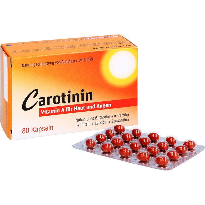 Carotinin Kapseln, 80 pc Capsules