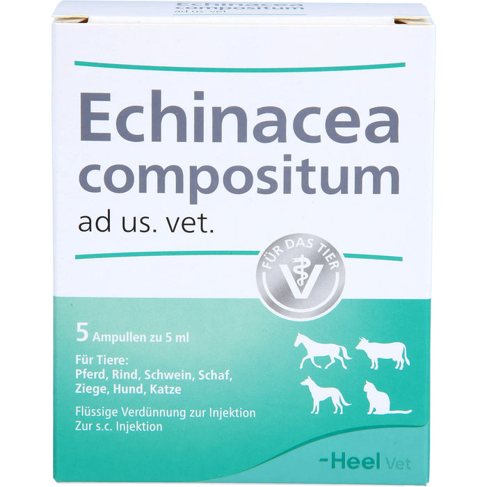 Heel Echinacea compositum ad us. vet. flüssige Verdünnung, 5 pc Ampoules