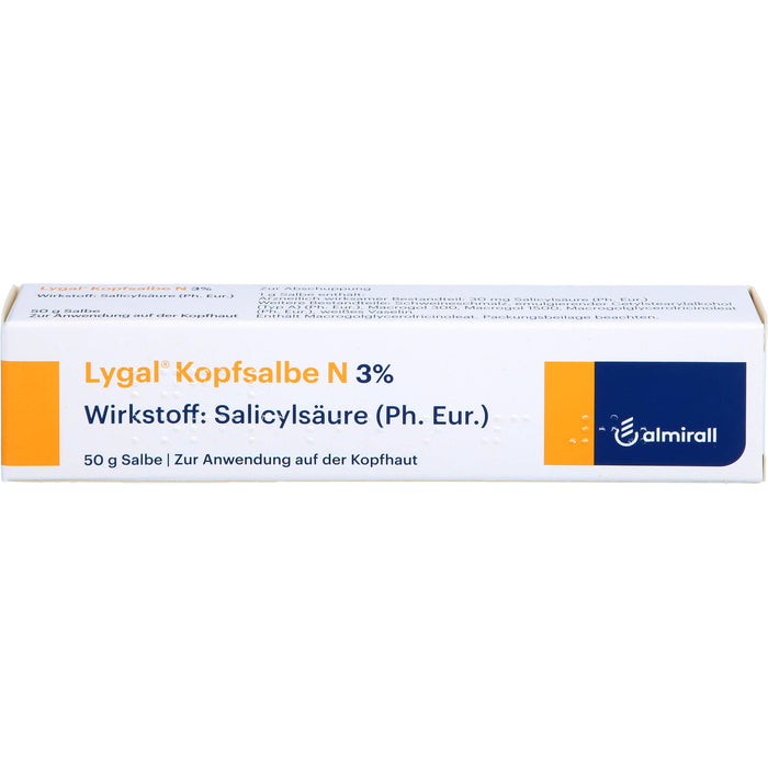 Lygal Kopfsalbe N 3%, 50 g Onguent