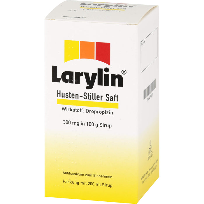 Larylin Husten-Stiller Saft, 200 ml Solution