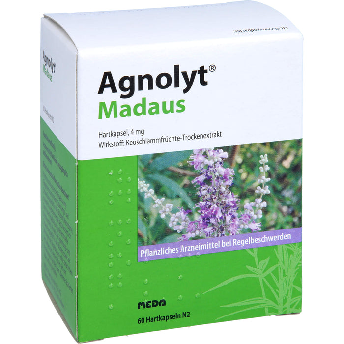 Agnolyt MADAUS Hartkapseln bei Regelbeschwerden, 60 pc Capsules