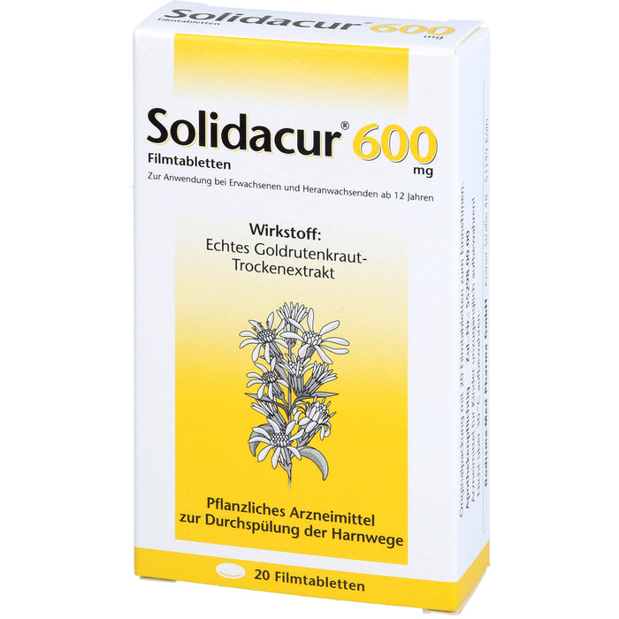 Solidacur 600 mg, Filmtabletten, 20 St FTA