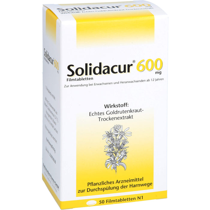 Solidacur 600 mg, Filmtabletten, 50 St FTA