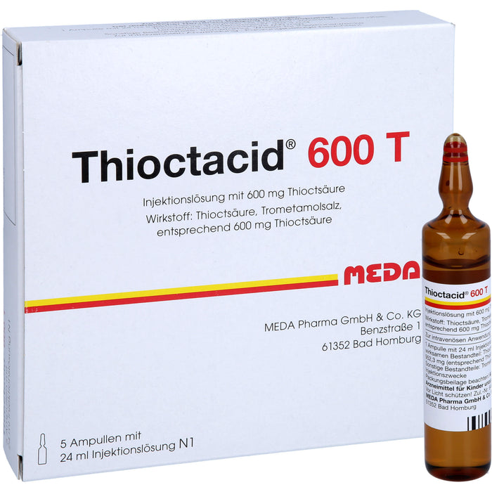 Thioctacid 600 T Inj.-Lsg., 5X24 ml ILO