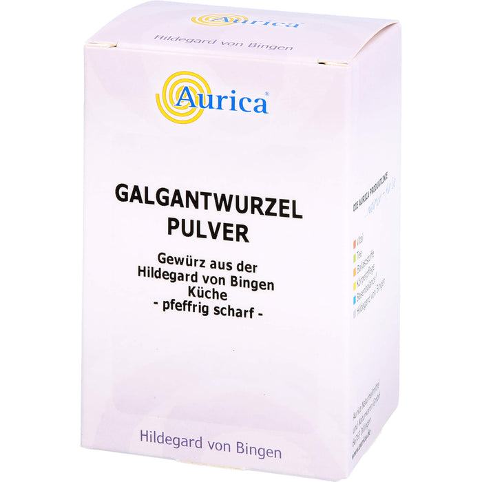 Aurica Galgantwurzel Pulver, 100 g Powder