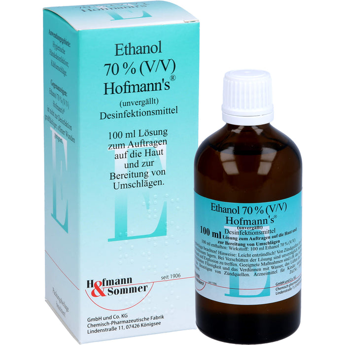 Ethanol 70% (V/V) Hofmann's, 100 ml LOE