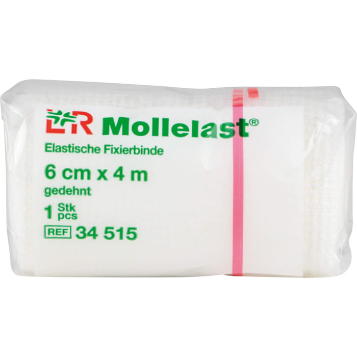 Mollelast Elastische Fixierbinde 6 cm x 4 m, 1 St. Binde