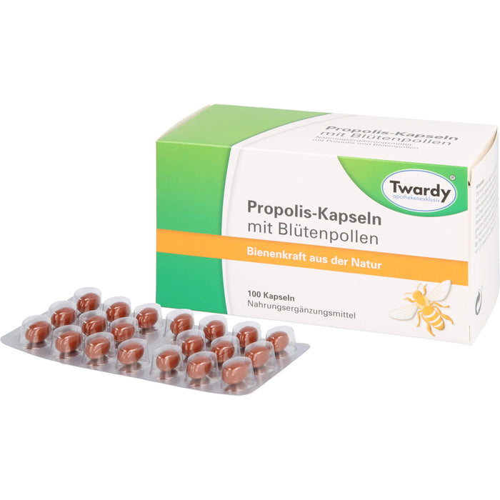 Twardy Propolis-Kapseln mit Blütenpollen, 100 pcs. Capsules