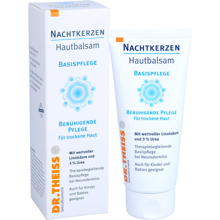 DR.THEISS Nachtkerzen Hautbalsam beruhigende Pflege für trockene Haut, 100 ml Creme