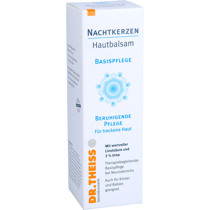 DR.THEISS Nachtkerzen Hautbalsam beruhigende Pflege für trockene Haut, 100 ml Crème