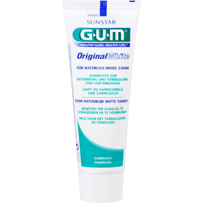 GUM original white Zahnpasta, 75 ml Zahncreme